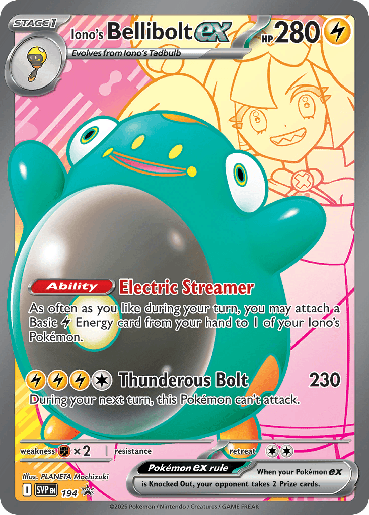 Iono's Bellibolt ex